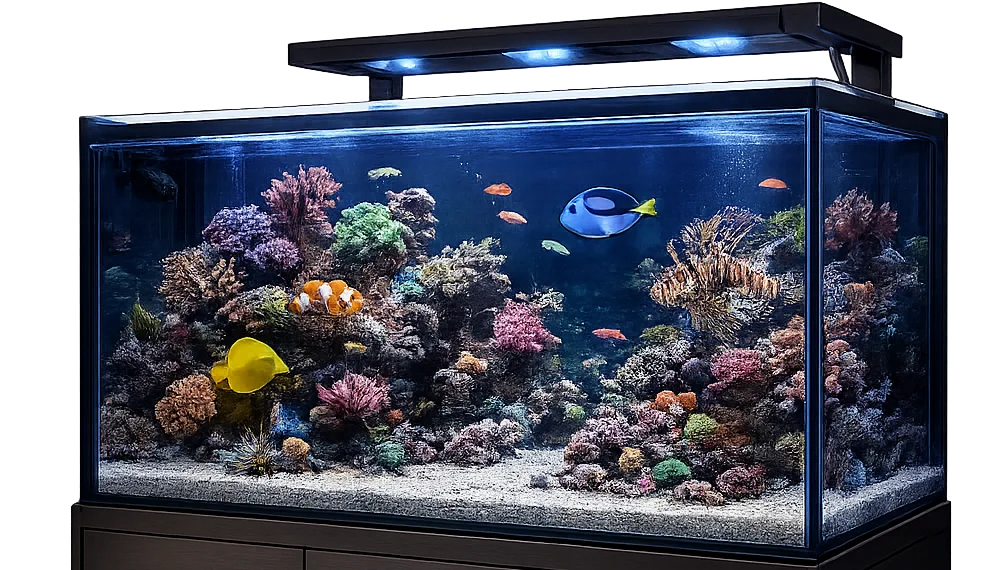 Acuario marino a medida